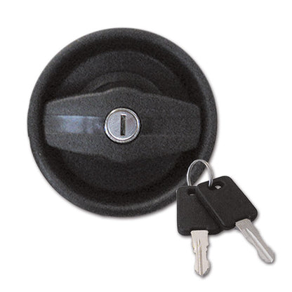 Außengriff 1064 schwarz mit Schlüssel