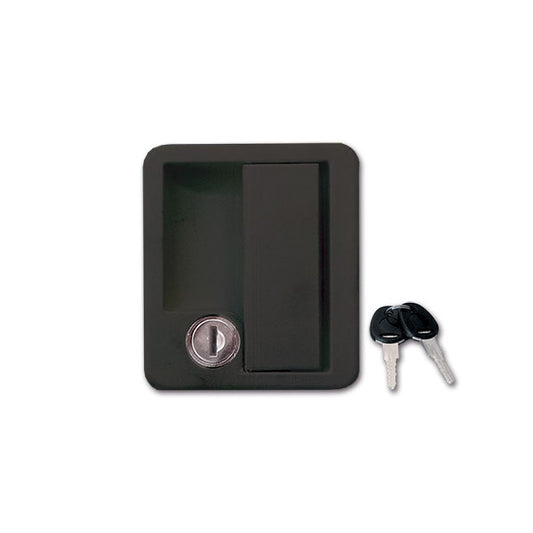 Serratura 1070 • nera • chiave e cilindretto