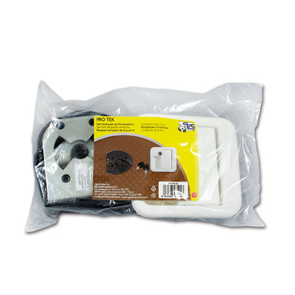 Serratura 1090 completa • bianca • sacchetto