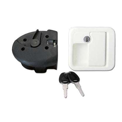 Serratura 1090 completa • bianca • sacchetto