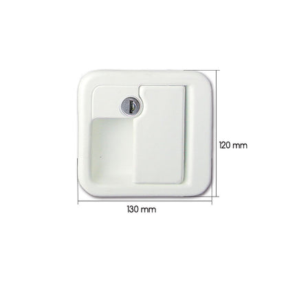 Serratura 1090 completa • bianca