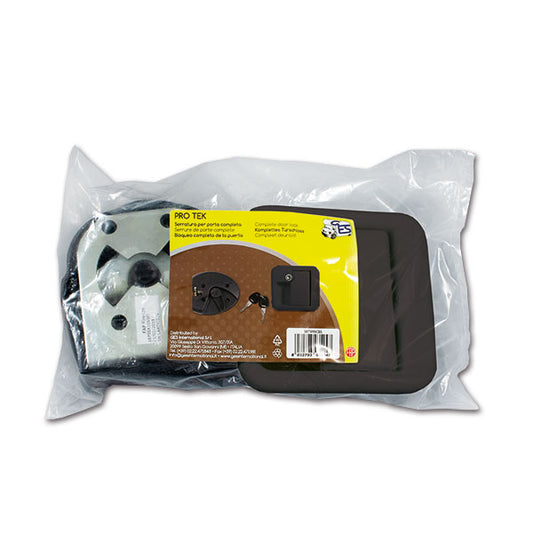 1090 schwarzes Schloss komplett in Tasche