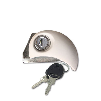 Serratura Flap Lock Moon • cilindretto e chiavi • destra