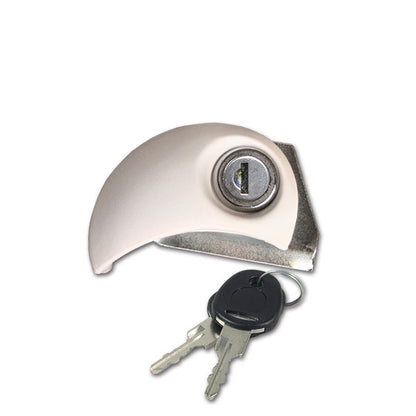 Serratura Flap Lock Moon • cilindretto e chiavi • sinistra