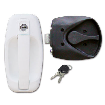 Serratura 1115 completa • bianca