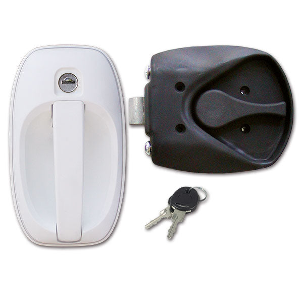 Serratura 1122 completa • bianca • sacchetto