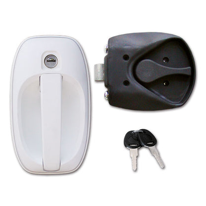 Serratura 1122 completa • bianca