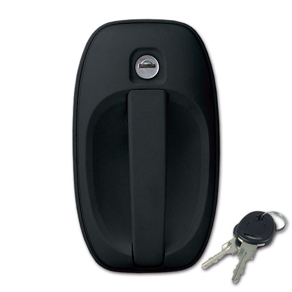 Serratura esterna 1122 • nera • con chiavi