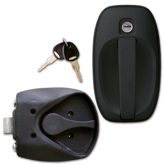 Serratura 1122 completa • nera