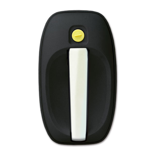 Serratura esterna 1122 • cromata nera