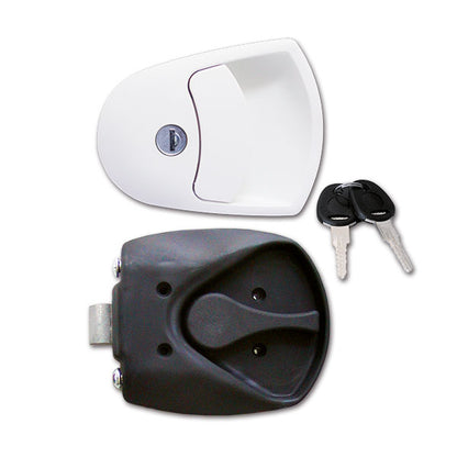 Serratura 1125 completa • bianca • sacchetto