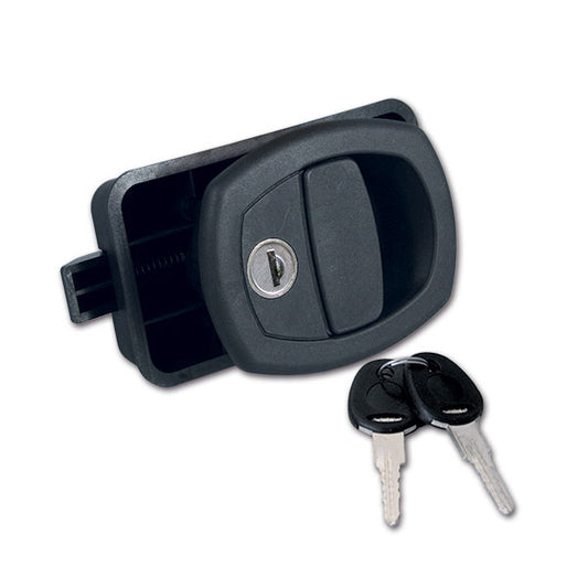 Serratura Nano completa • nera