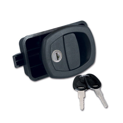 Serratura Nano completa • nera