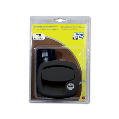 Complete external 1200 lock • New System • black • blister