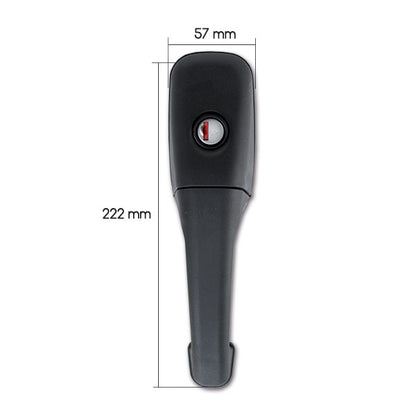 Serratura Zadi Roulotte completa • nera