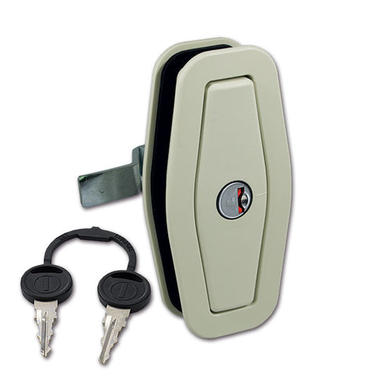 Serratura Salino FIAT • cilindretto e chiavi • bianco