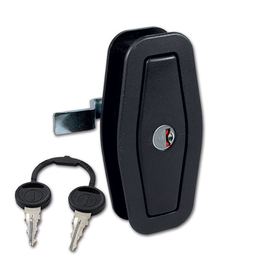 Serratura Salino FIAT • cilindretto e chiavi • nero