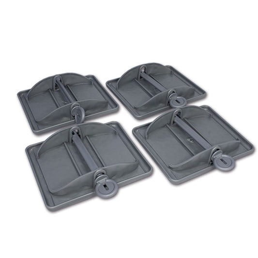 4 basi antisprofondamento per piedini