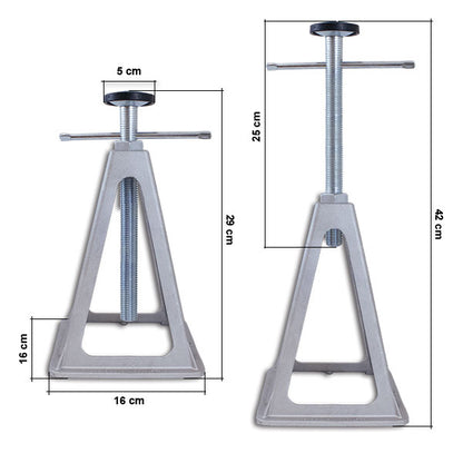 Alu Jacks RAPTOR • 2 pz