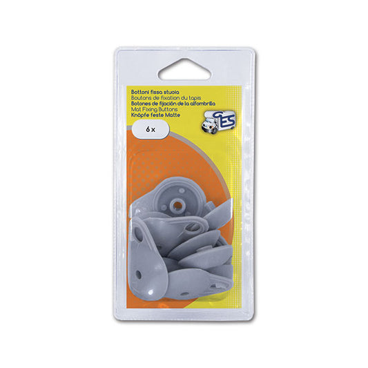 Bottoni fissa stuoia • 6 pezzi blister