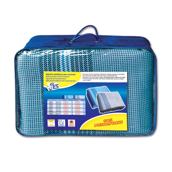 Stuoia blu chiaro 500 gr • 250 x 300 cm