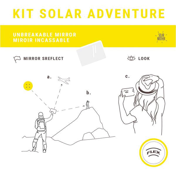 ADVENTURE KIT - accendifuoco e specchio