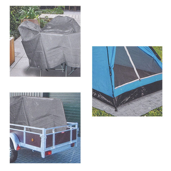 Telo protettivo • 2 x 3 • grigio