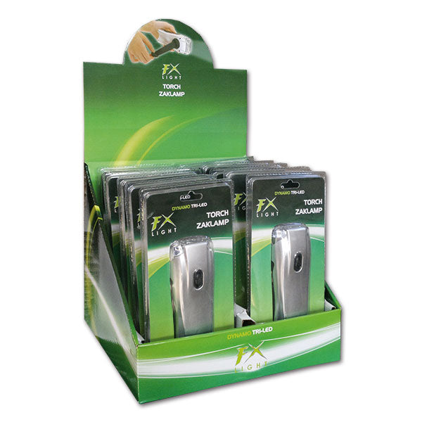 Torcia dinamo ricaricabile