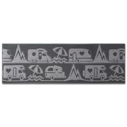 Tappetino Master Camp • 200 x 50 cm • grigio