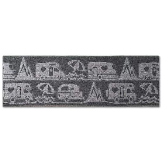 Tappetino Master Camp • 200 x 50 cm • grigio