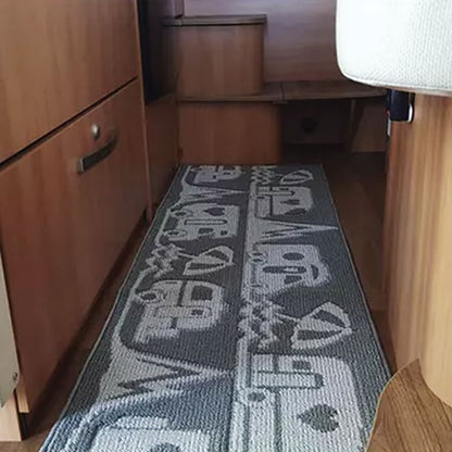 Tappetino Master Camp • 200 x 50 cm • grigio