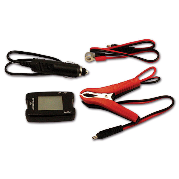 Tester per batterie • display LCD