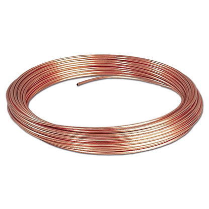 Matassa tubo rame nudo • Ø 8 mm • 50 m