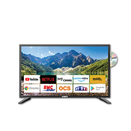 22-Zoll-Android-Smart-LED-Fernseher mit DVD