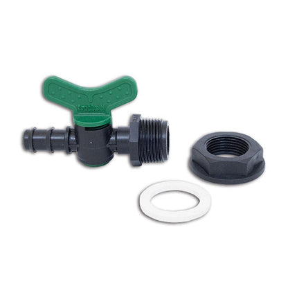 Valvola 2 vie con ghiera • Ø 13 mm • F 3/4"