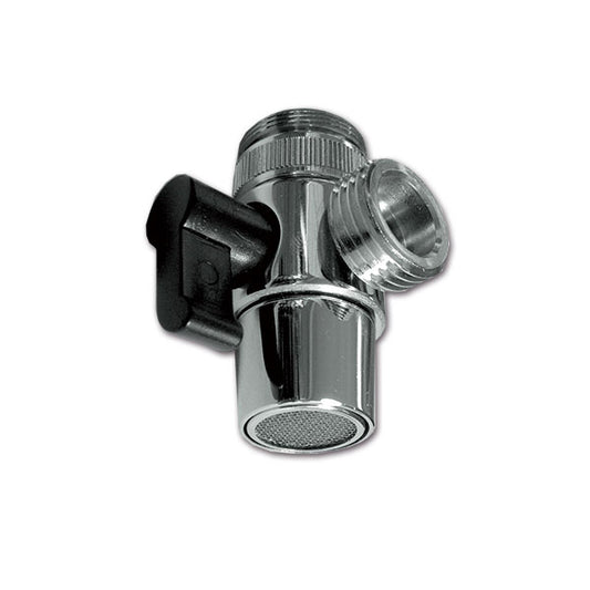 Rubinetto deviatore con aeratore