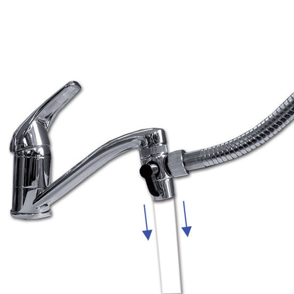 Rubinetto deviatore con aeratore