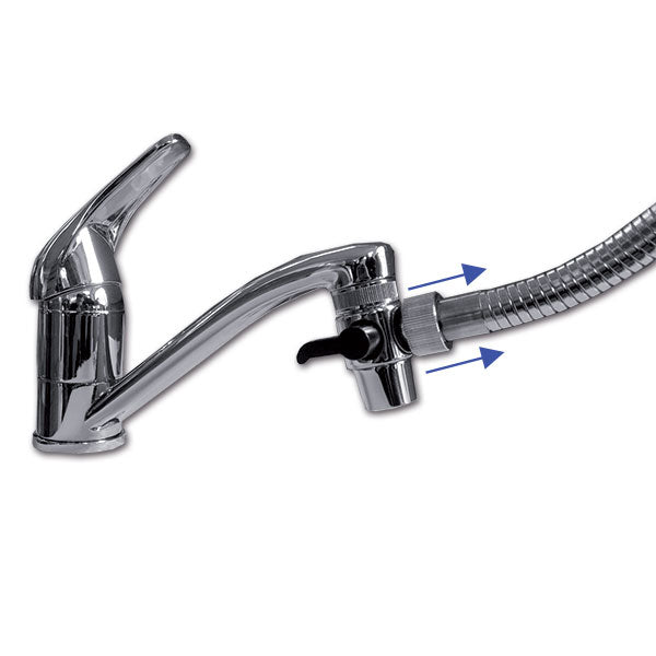 Rubinetto deviatore con aeratore