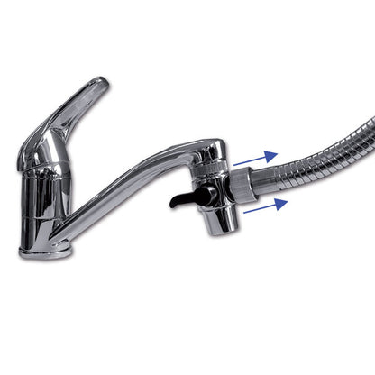 Rubinetto deviatore con aeratore