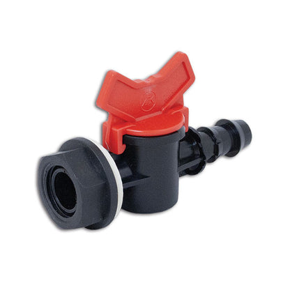 Valvola 1 via con ghiera • D Ø 20 mm • F 1/2"