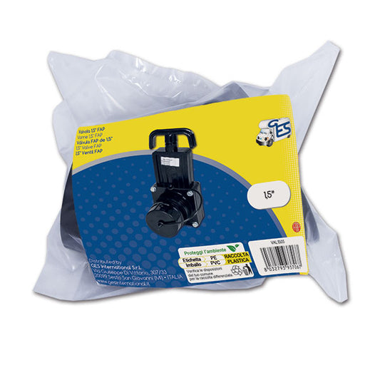Valvola acque grigie 1,5" • sacchetto