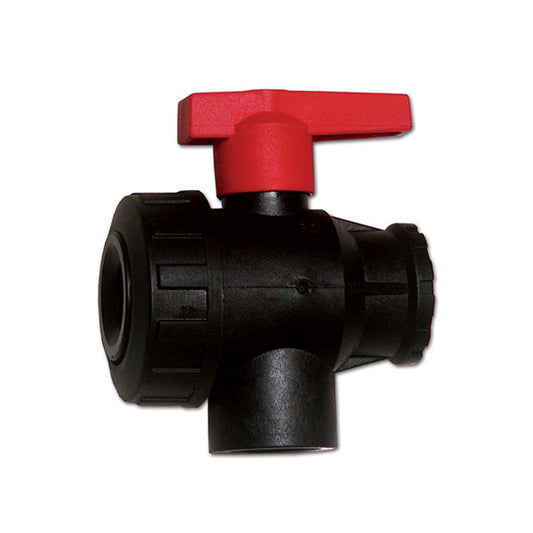 Valvola 3 vie a L • F 1/2"