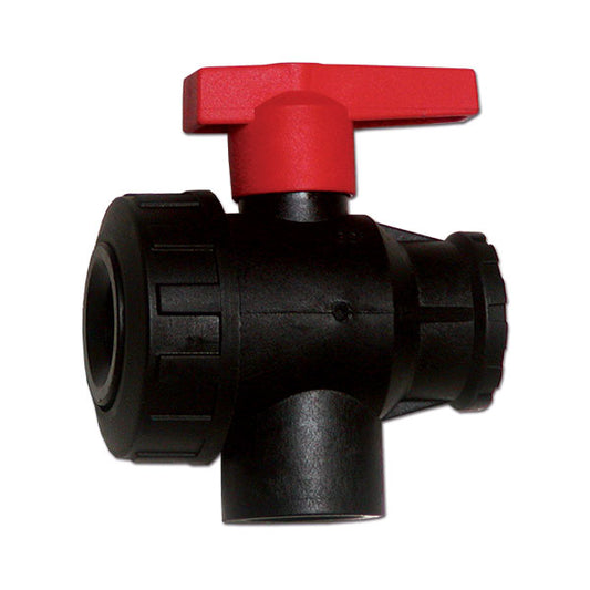 Valvola 3 vie a T • F 1/2"