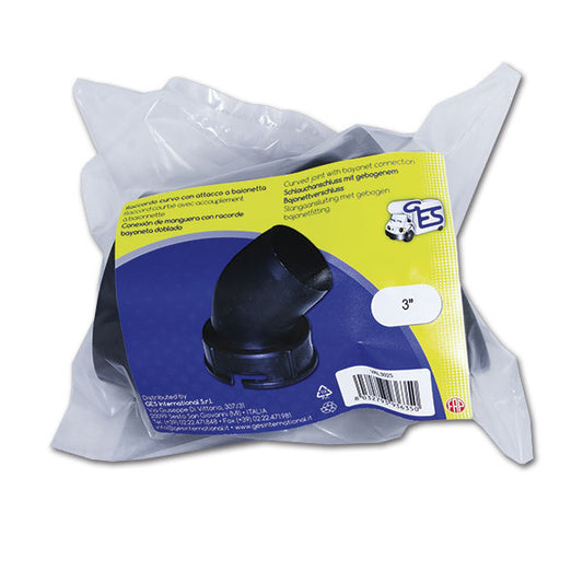 Attacco a baionetta curvo 3" • sacchetto