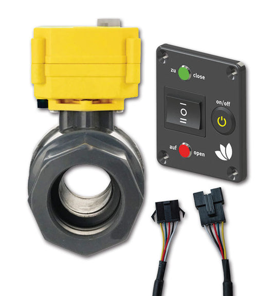 Valvola completa con pulsantiera • 40 mm • 12 V