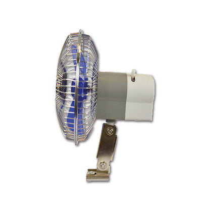 Ventilatore oscillante con grigia metallica • 12 V