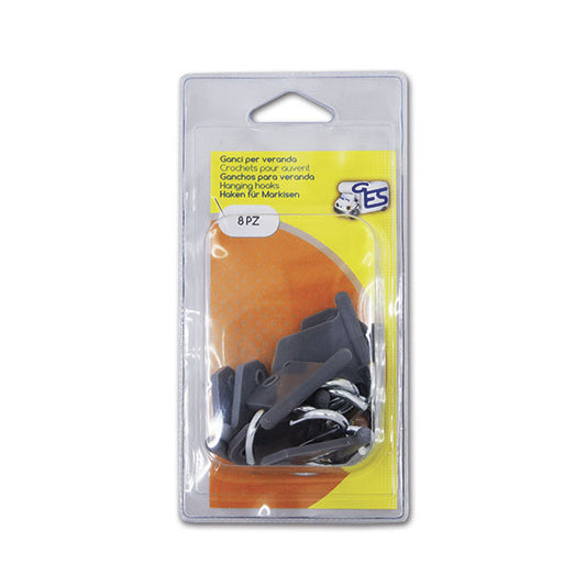 Ganci per veranda - blister 8 pz