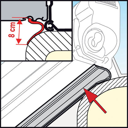Kit Rain Guard S • 550 cm