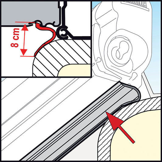 Kit Rain Guard S • 550 cm
