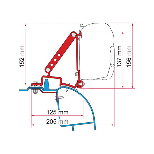 Kit Renault Master 1998 - Opel Movano